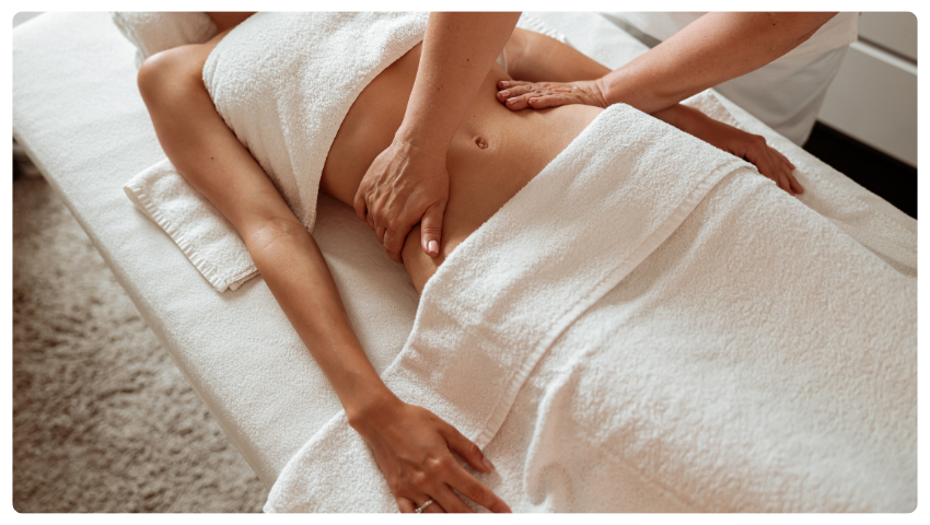 Foto do ambiente profissional de massoterapia
